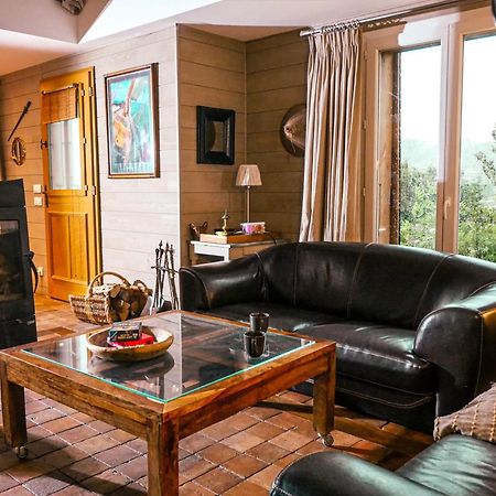 Chalet Chaleureux A Marigny-L'Eglise Avec Vue Sur Lac Et Montagne Exterior foto