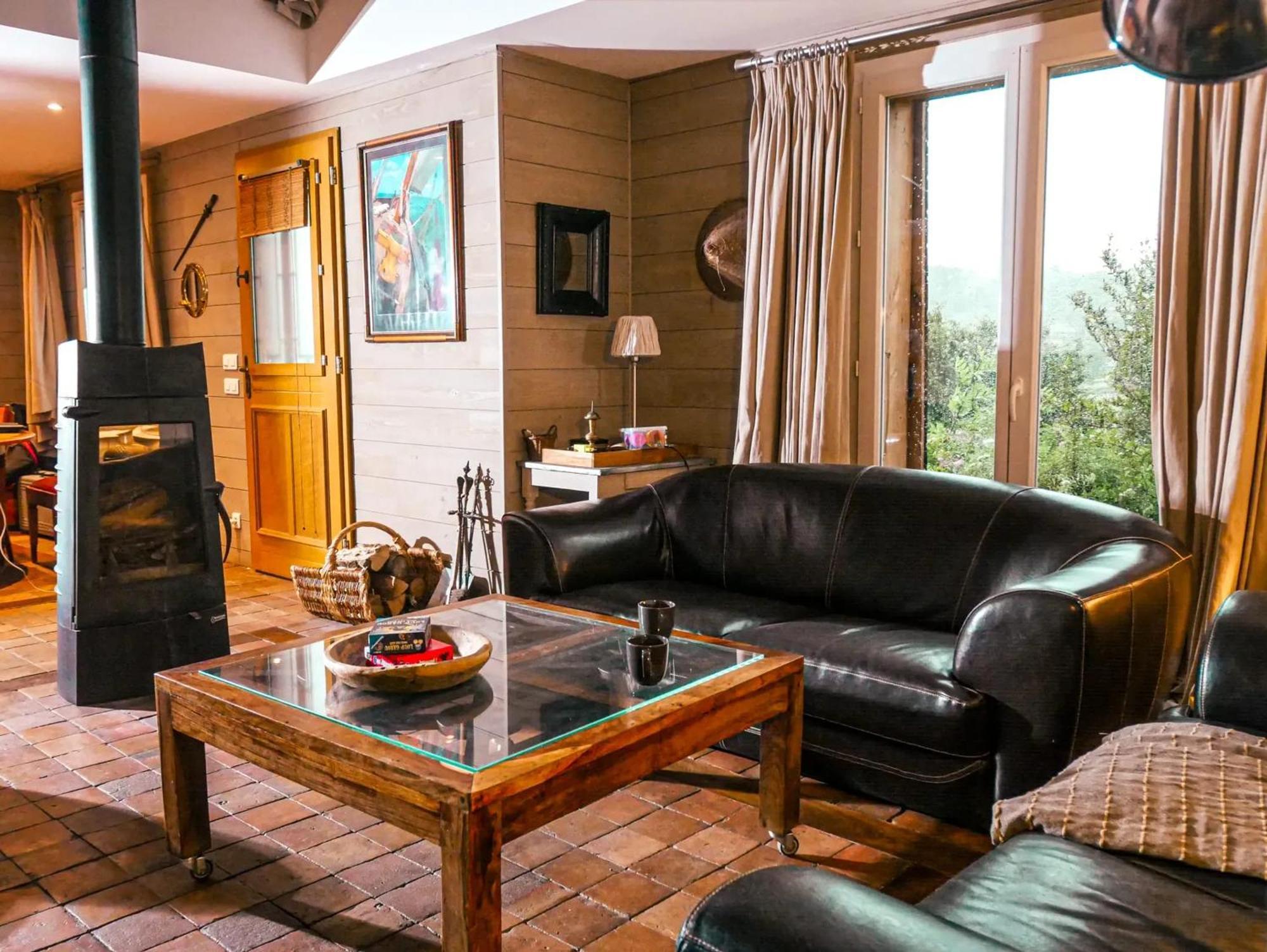 Chalet Chaleureux A Marigny-L'Eglise Avec Vue Sur Lac Et Montagne Exterior foto