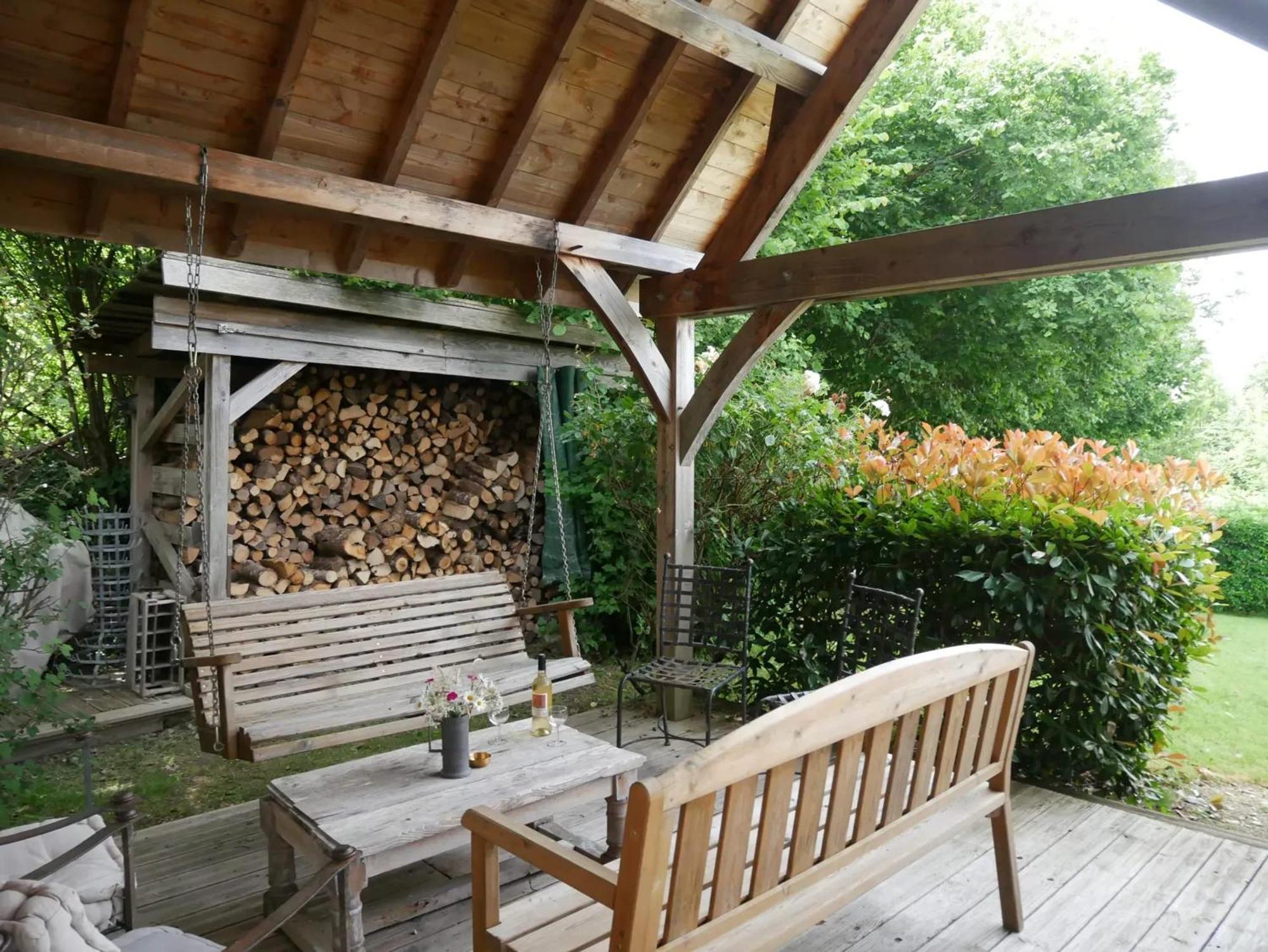 Chalet Chaleureux A Marigny-L'Eglise Avec Vue Sur Lac Et Montagne Exterior foto